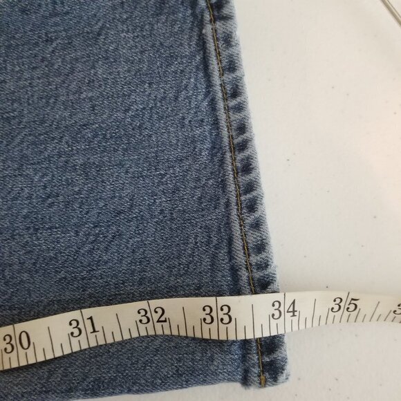 Gap Jeans Womens 10 Long Bootcut Y2K Medium Wash Cotton Denim - Picture 7 of 9